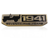 1941 75th Anniversary Badge Sticker