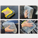 Double Sided Microfiber Car Wash Cloth