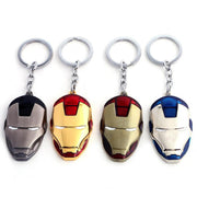 Iron Man Head Keychain