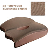 Orthopedic Memory Foam Seat Cushion for Pain Relief Support