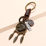 Eagle Dream Catcher Keychain