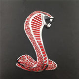 Cobra 3D Car Grille Badge/sticker