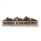 High Country Badge Sticker