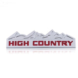 High Country Badge Sticker