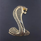 Cobra 3D Car Grille Badge/sticker