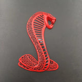 Cobra 3D Car Grille Badge/sticker