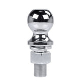 Chrome Trailer Hitch Ball, 2,000 lbs, 1-7/8-Inch