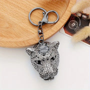 Jaguar Crystal Keychain