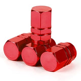 Aluminium Tire Valve Caps (4 pcs)