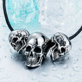 Three Skulls Pendant