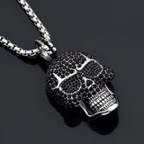 Skull Crystal Pendant