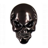 Skull 3D Badge Sticker