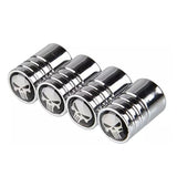 Punisher Tire Valve Caps (4 pcs)