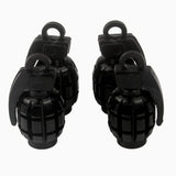 Grenade Bomb Tire Valve Caps (4 pcs)