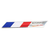 Motorsport Sline Flag Badge Sticker