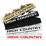 High Country Badge Sticker