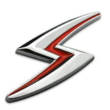 Lightning Bolt Badge Sticker