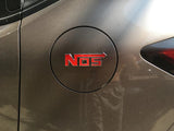 NOS 3D Badge Sticker