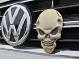 Car Grille Badge | Skull Sticker | Burhani Car Accessories