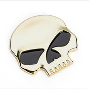 Half Skull Badge Sticker