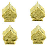 Spades Tire Valve Caps (4 pcs)