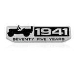 1941 75th Anniversary Badge Sticker