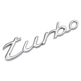 Turbo 3D Badge Sticker