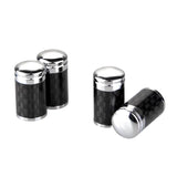 Carbon Fiber Tire Valve Caps (4 pcs)