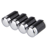 Carbon Fiber Tire Valve Caps (4 pcs)