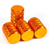 Aluminium Tire Valve Caps (4 pcs)