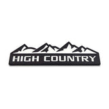 High Country Badge Sticker